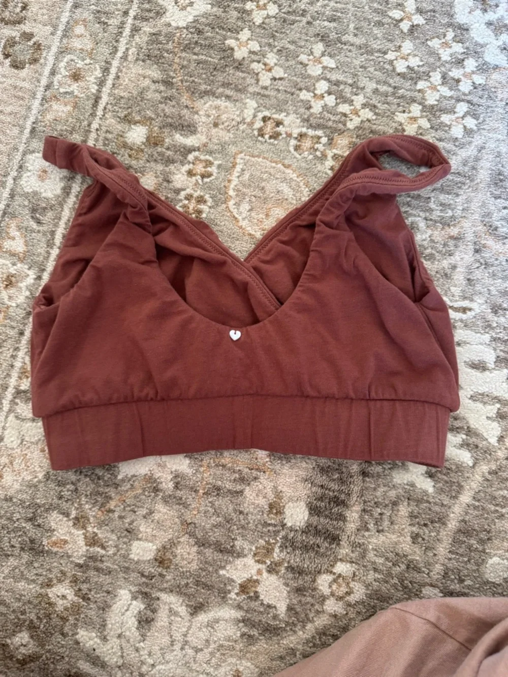 Hatch Rust-Tone Bralette in Anise - Picture 3 of 3